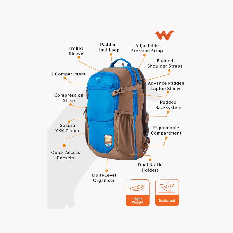 WILDCRAFT CargoPack35ExpWildcraftTeal - Image 3
